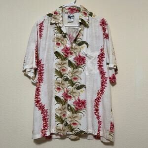 Vintage Mamo Howell Men's Button-Down Aloha Shirt